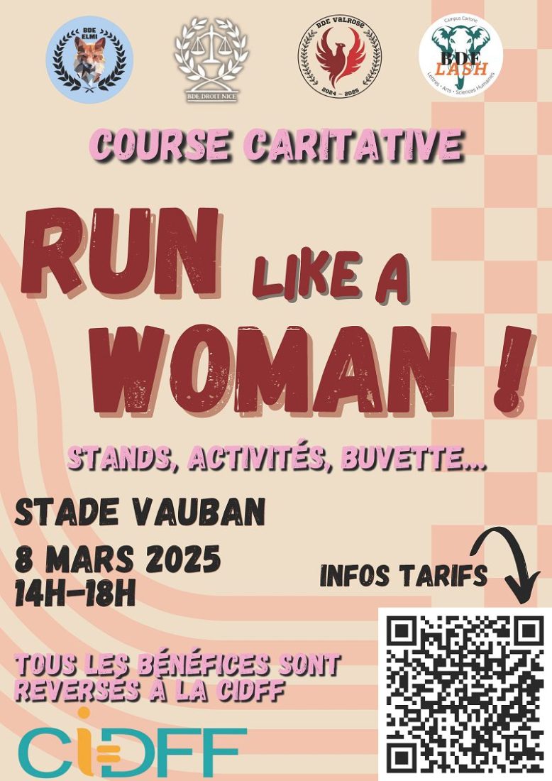 course caritative BDE Nice - CIDFF06